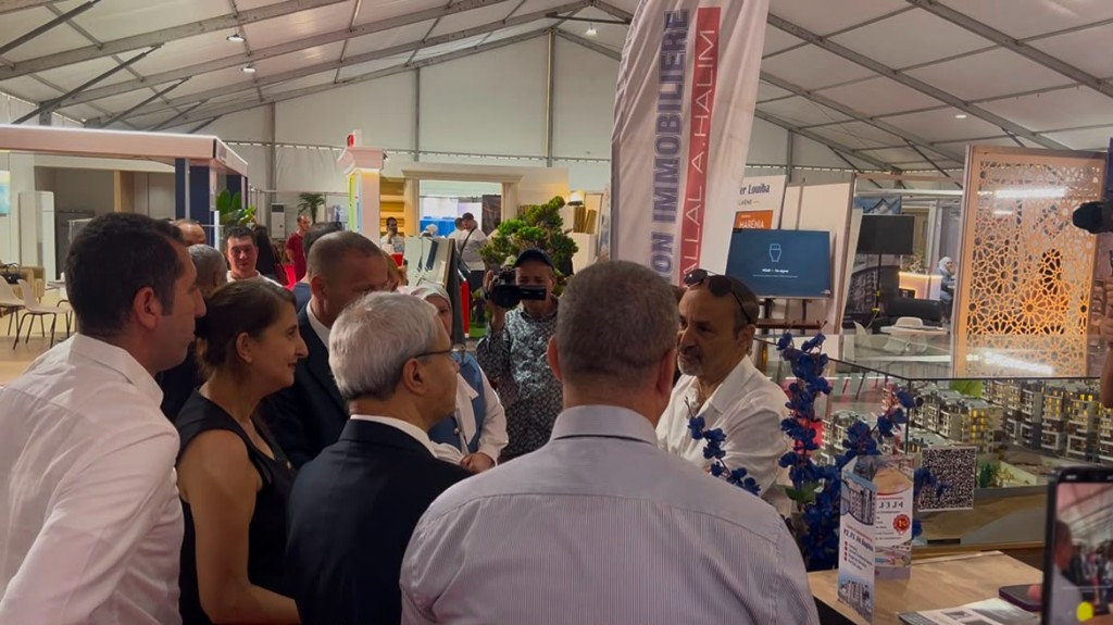 Visite officielle au stand P.B.A — foire des bâtiments Béjaïa 2026