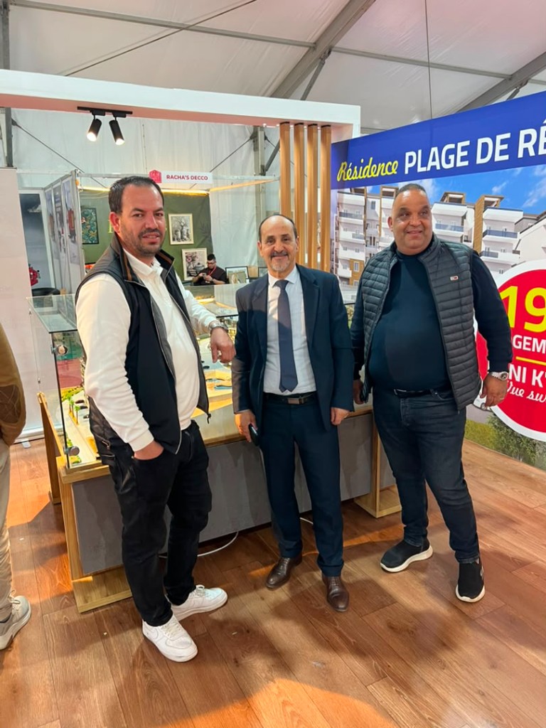 Stand Résidence Plage de Rêve — foire des bâtiments Béjaïa 2026